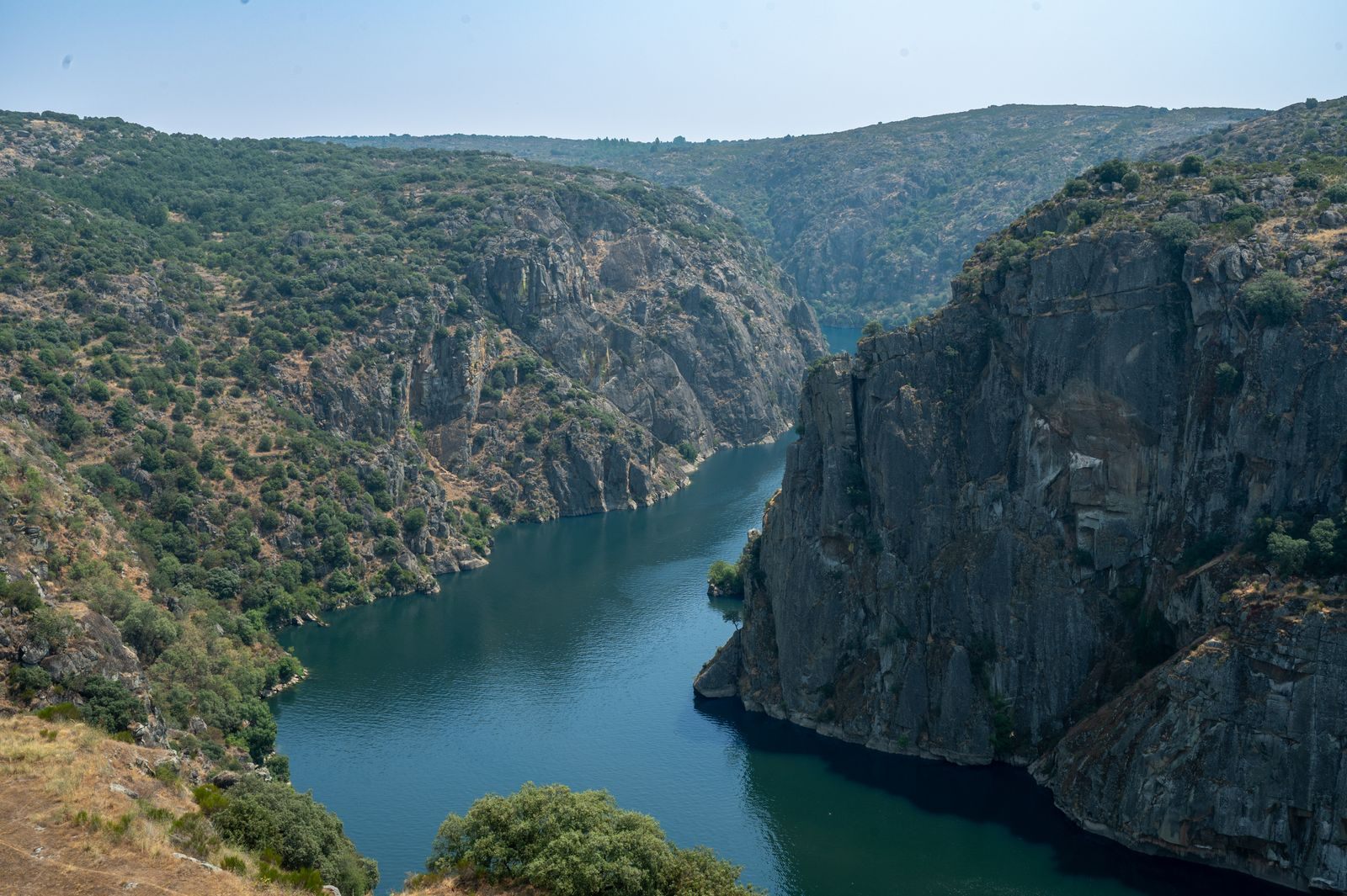 Rocky gorge of the upper Douro